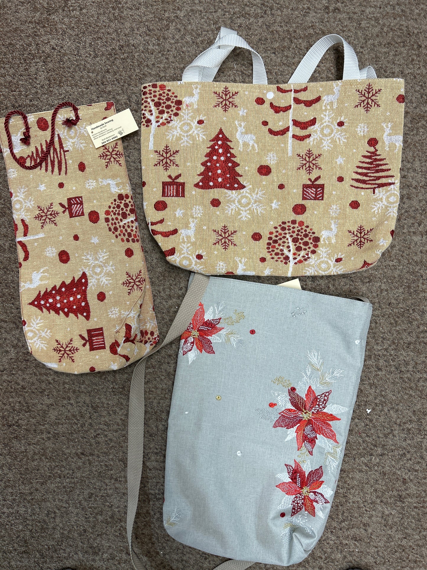 Christmas Bags by Ruth