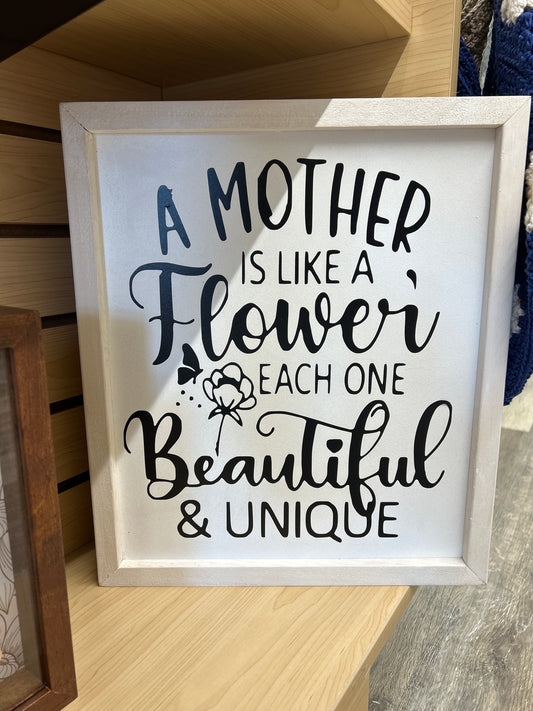 A Mother is Like a Flower