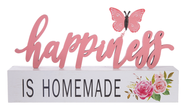 Happiness is Homemade Butterfly Shelfsitter