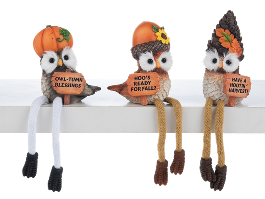 Hoos Ready for Fall? - Owl Shelfsitters