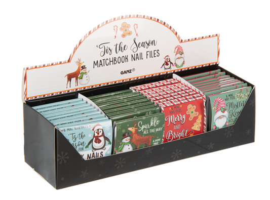 'Tis The Season Matchbook Nail Files