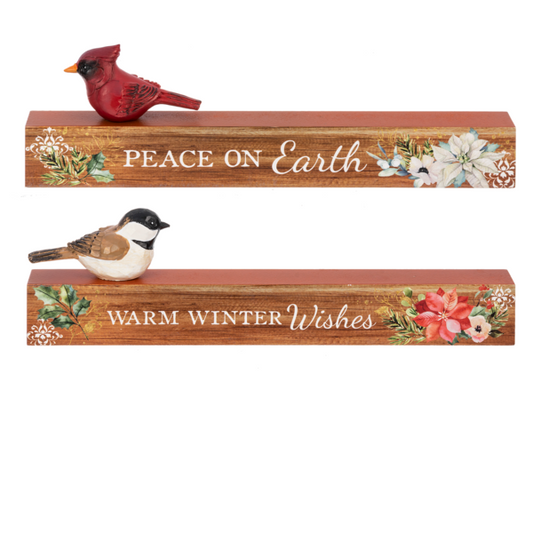 Winter Floral Shelfsitters