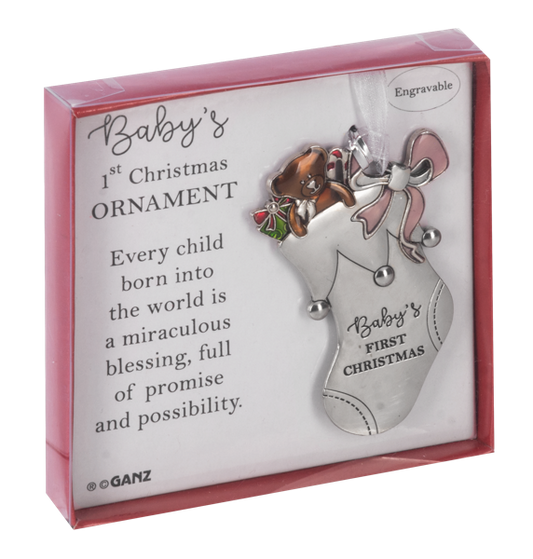 Baby's First Christmas Ornament