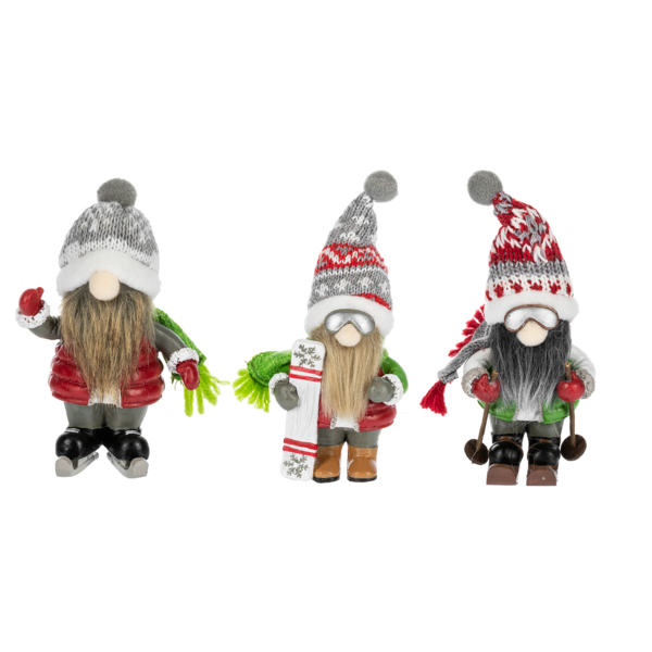 Ski Lodge Gnome Figures