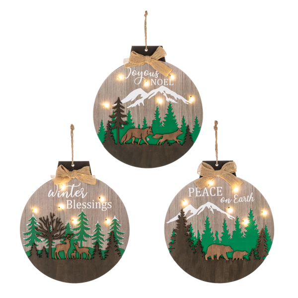 Woodland Wonder - Laser Cut Ornaments