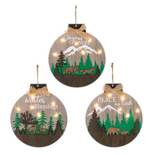 Woodland Wonder - Laser Cut Ornaments