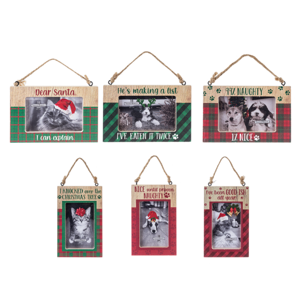 Pets Photo Frame Ornaments