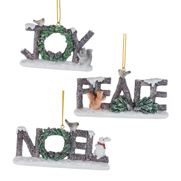 Woodland Friends Ornaments