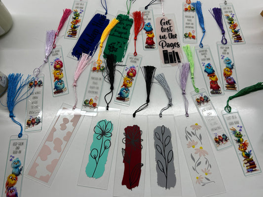 Acrylic Bookmarks