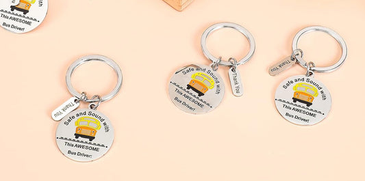 Bus Driver Keychain