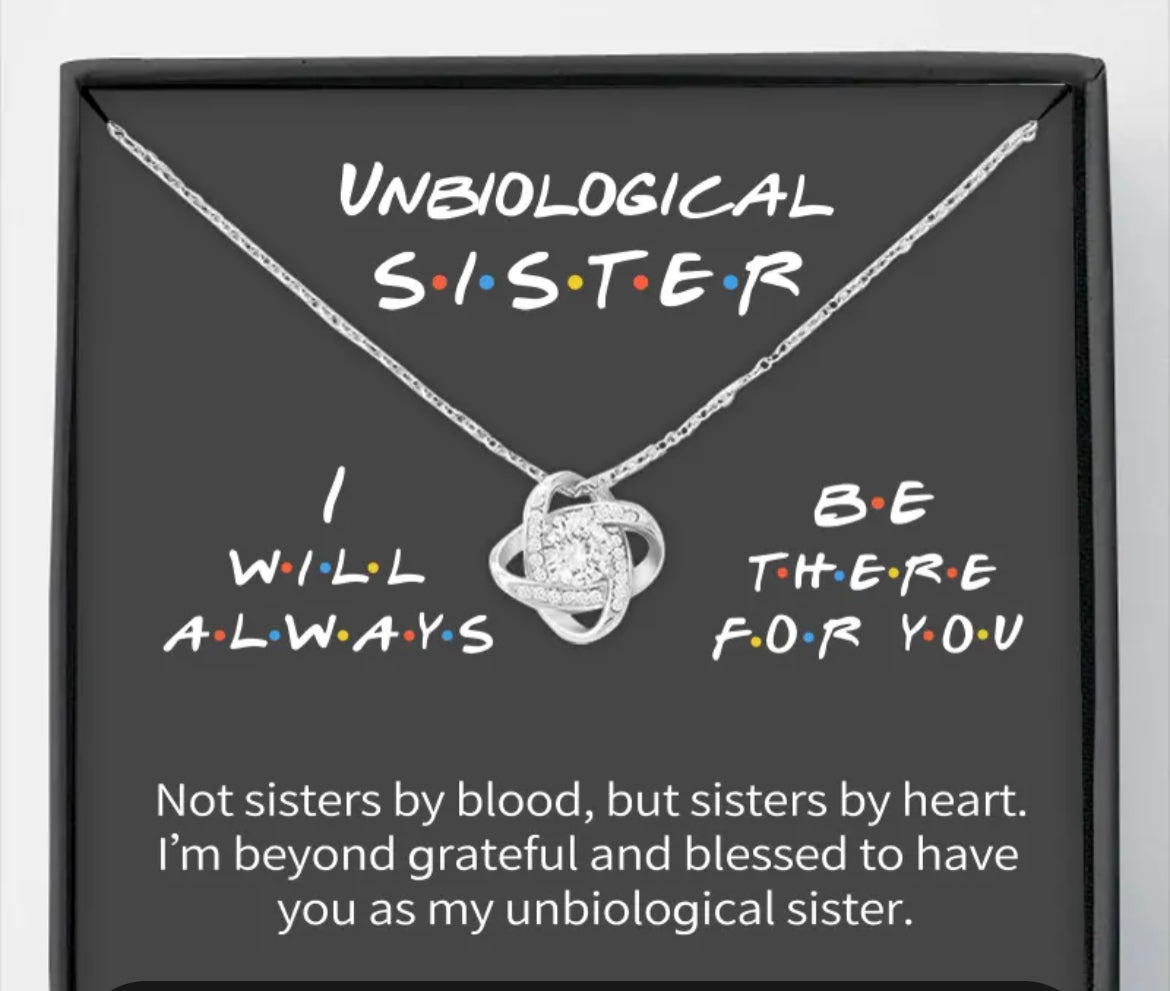Unbiological Sister Necklace