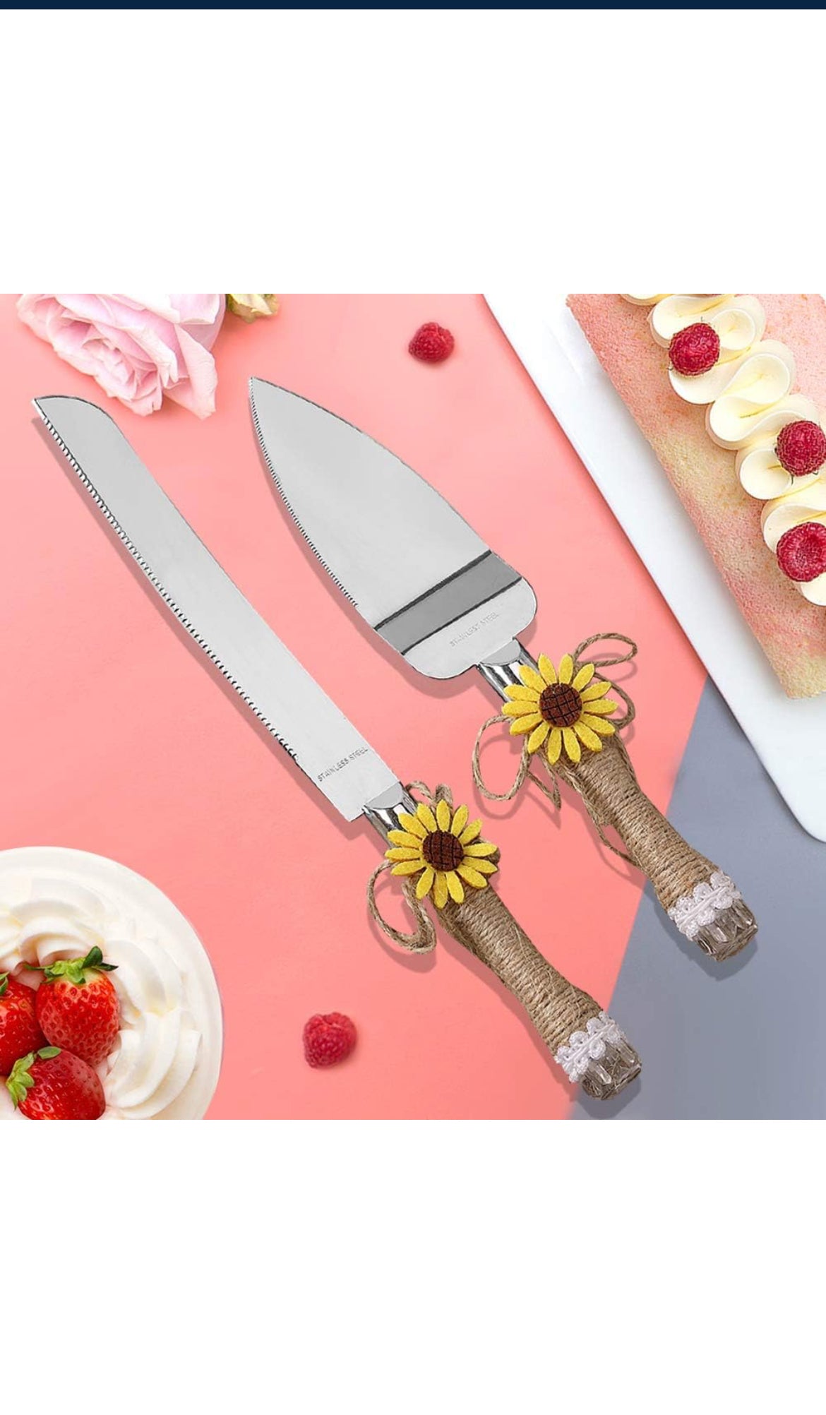 Cake Knife/Server Sets