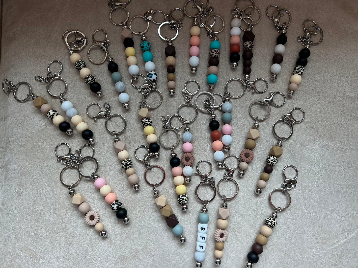 Keychain Beaded