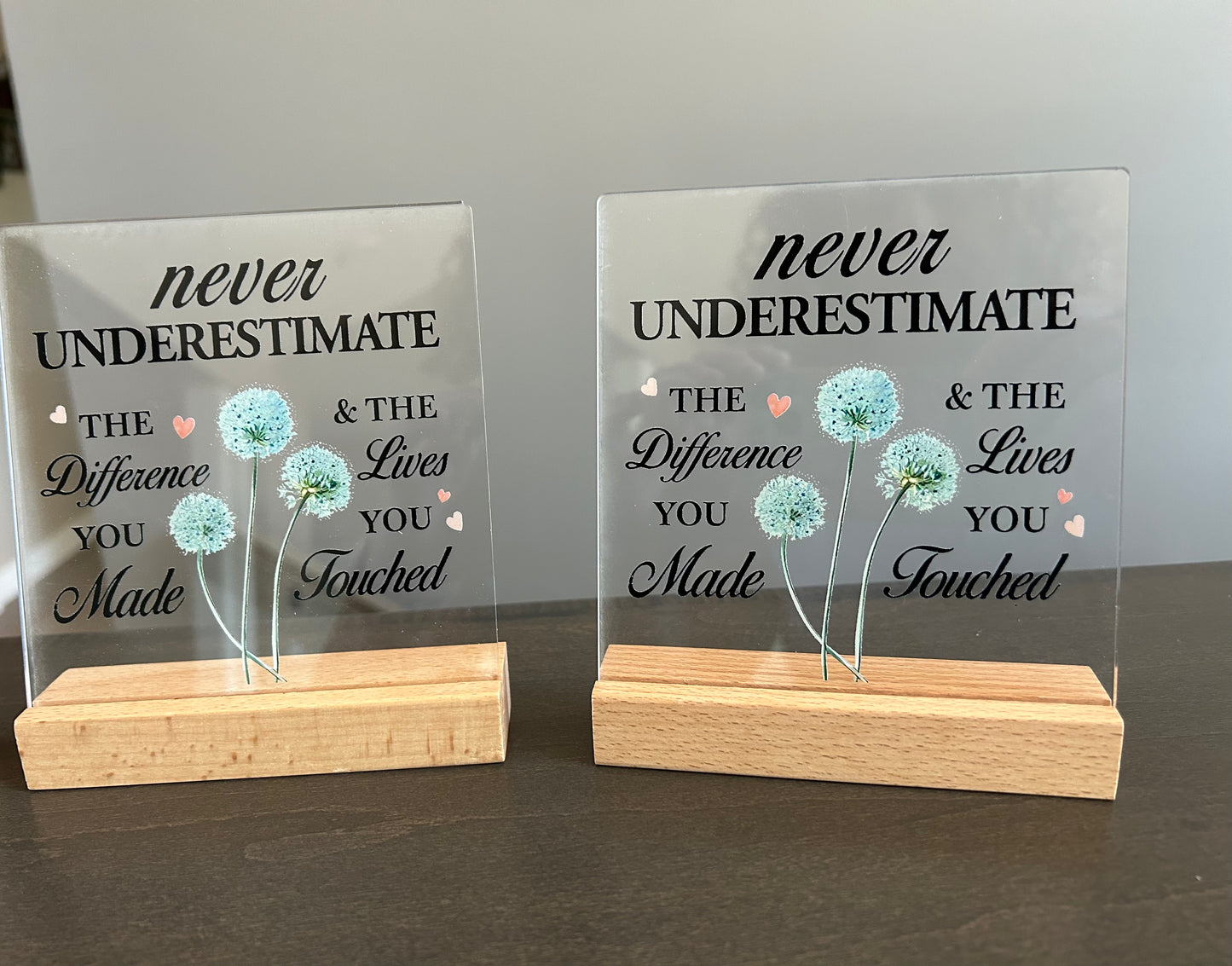 Never Underestimate You