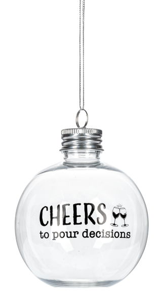Cocktail Ornament with Recipe