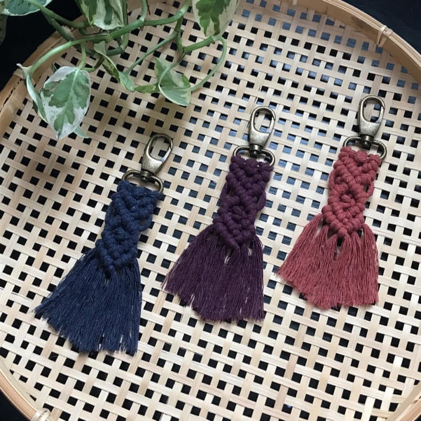 Macrame Keychain