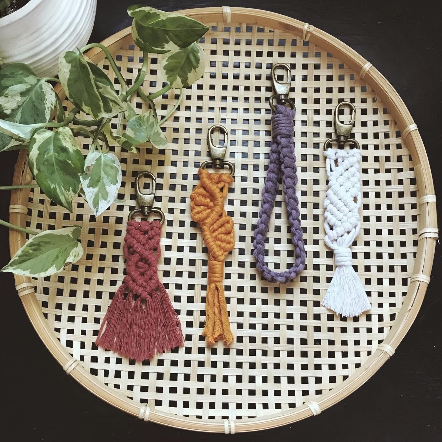Macrame Keychain