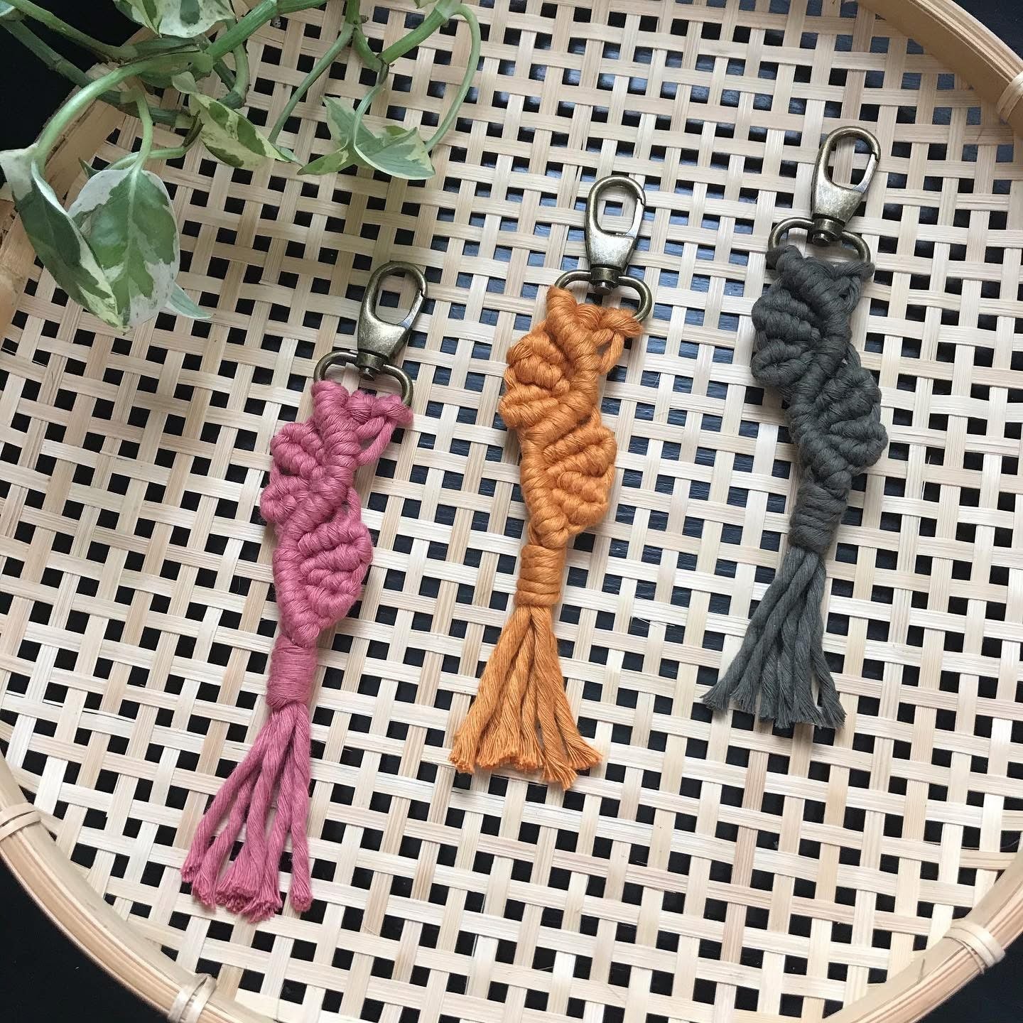 Macrame Keychain