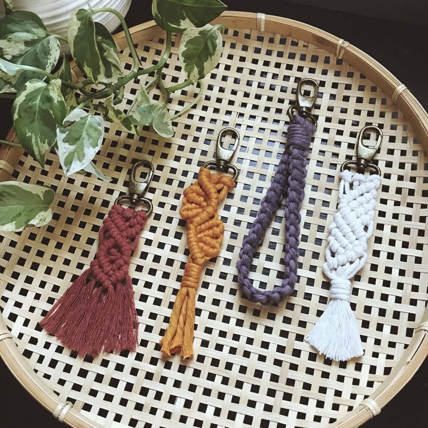 Macrame Keychain