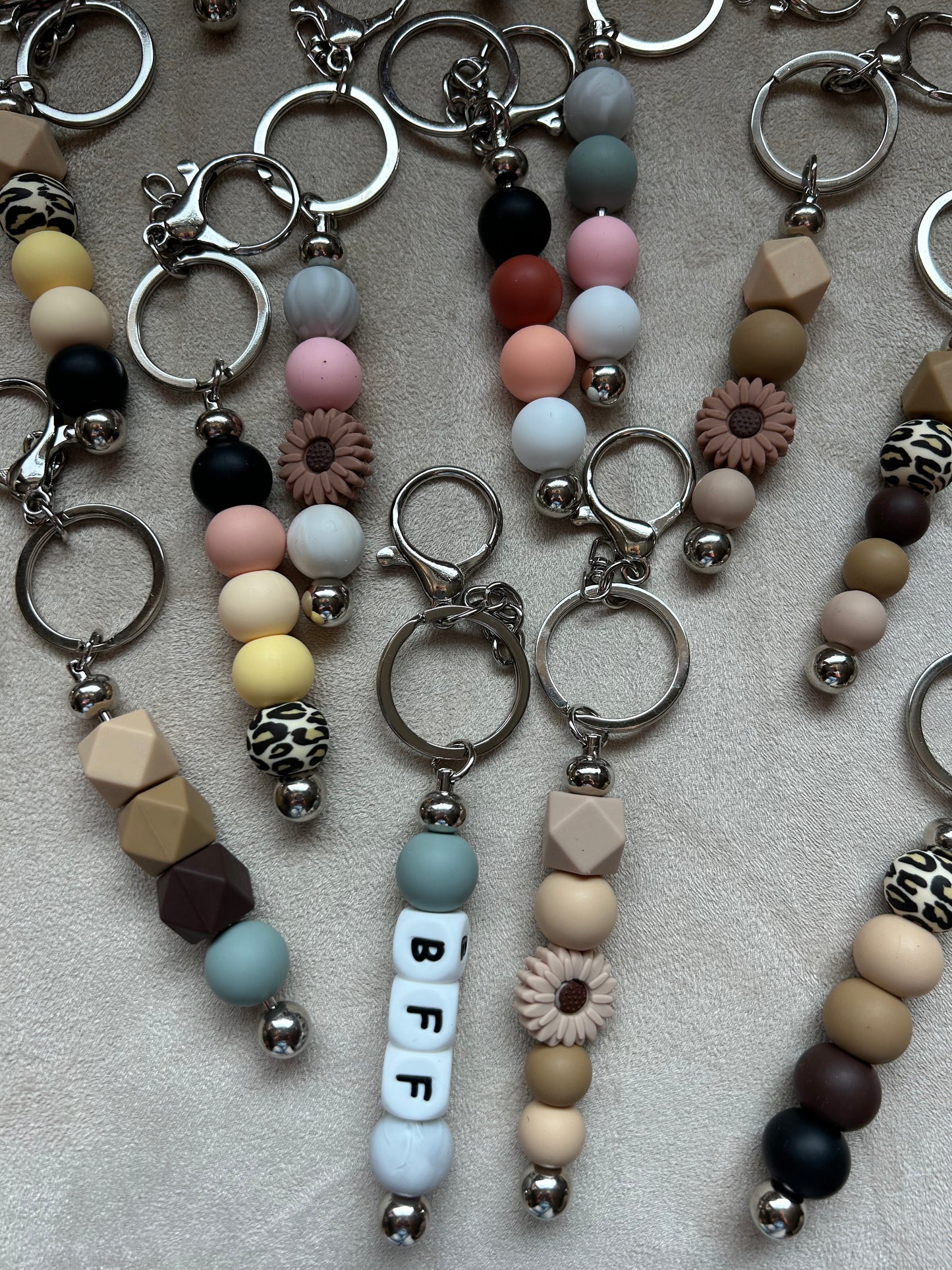 Keychain Beaded