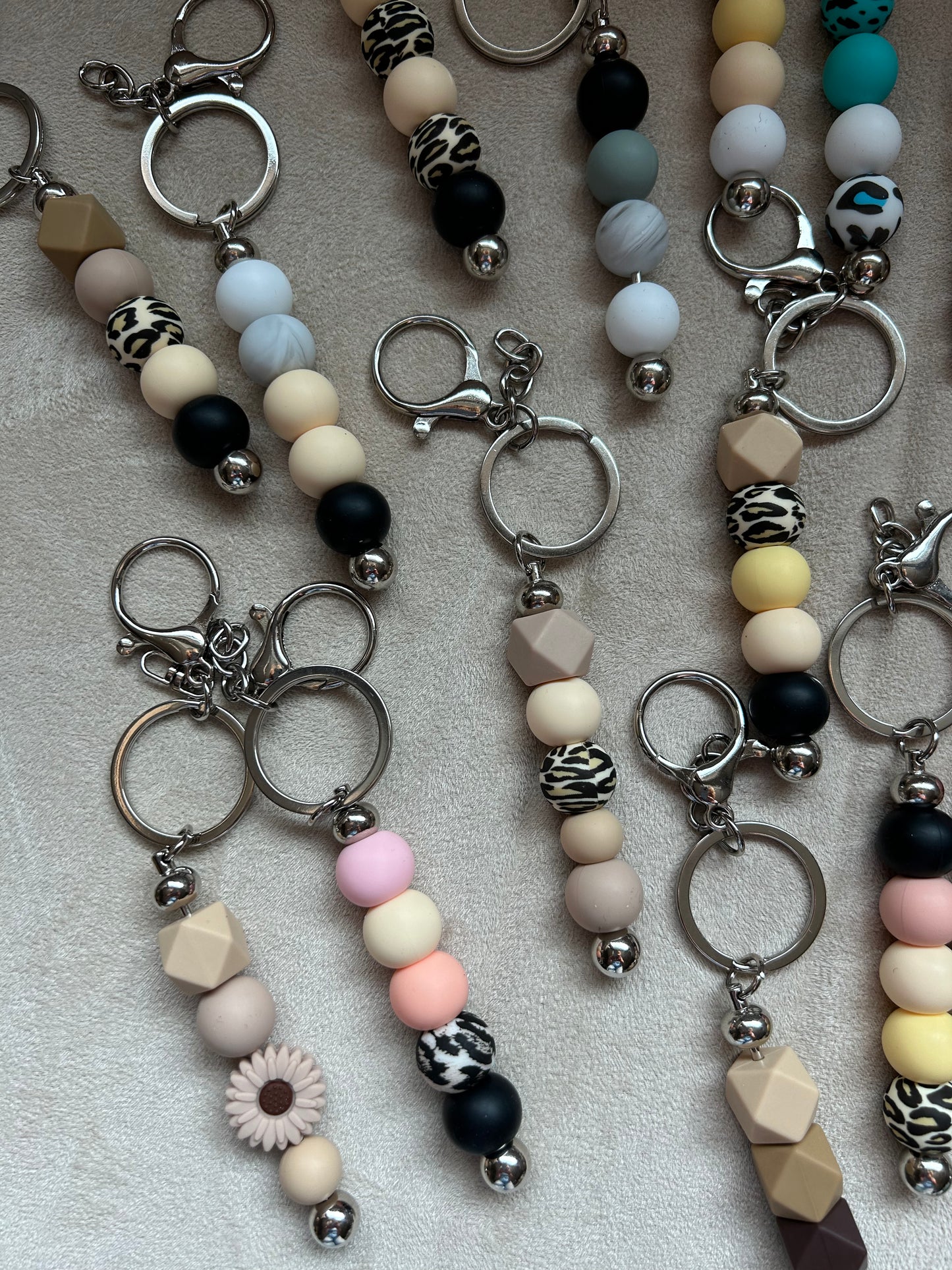 Keychain Beaded