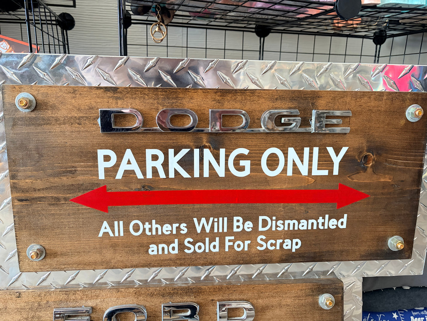Parking Only Garage Signs