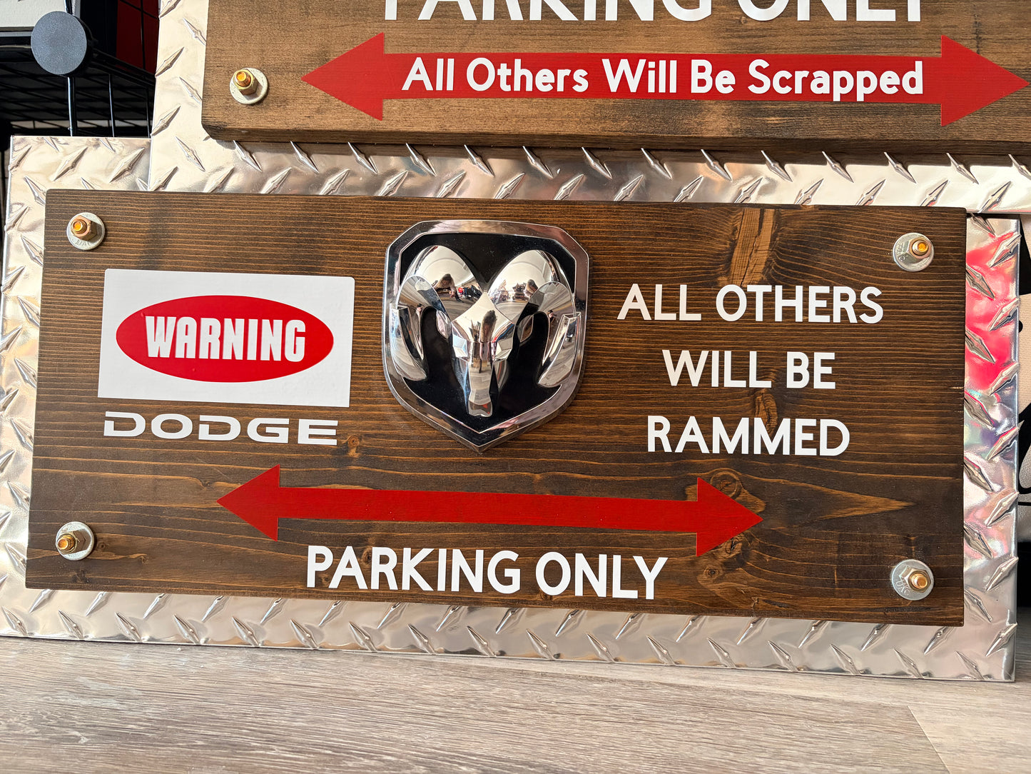 Parking Only Garage Signs