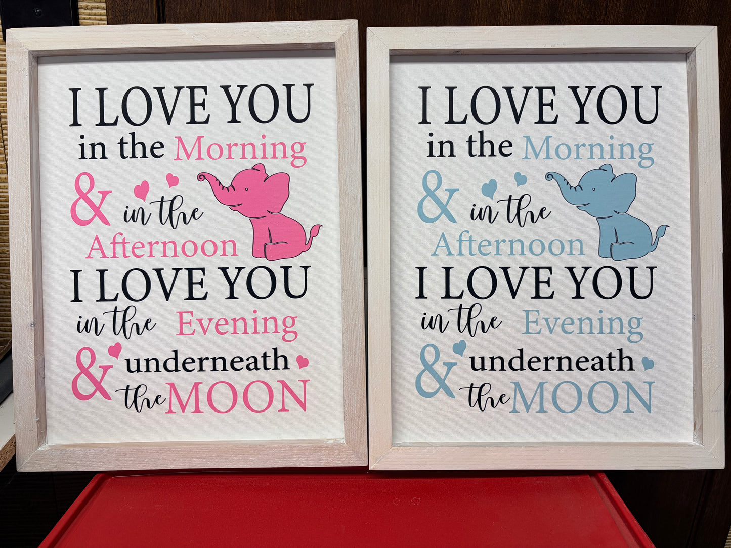 I Love You Nursery Sign