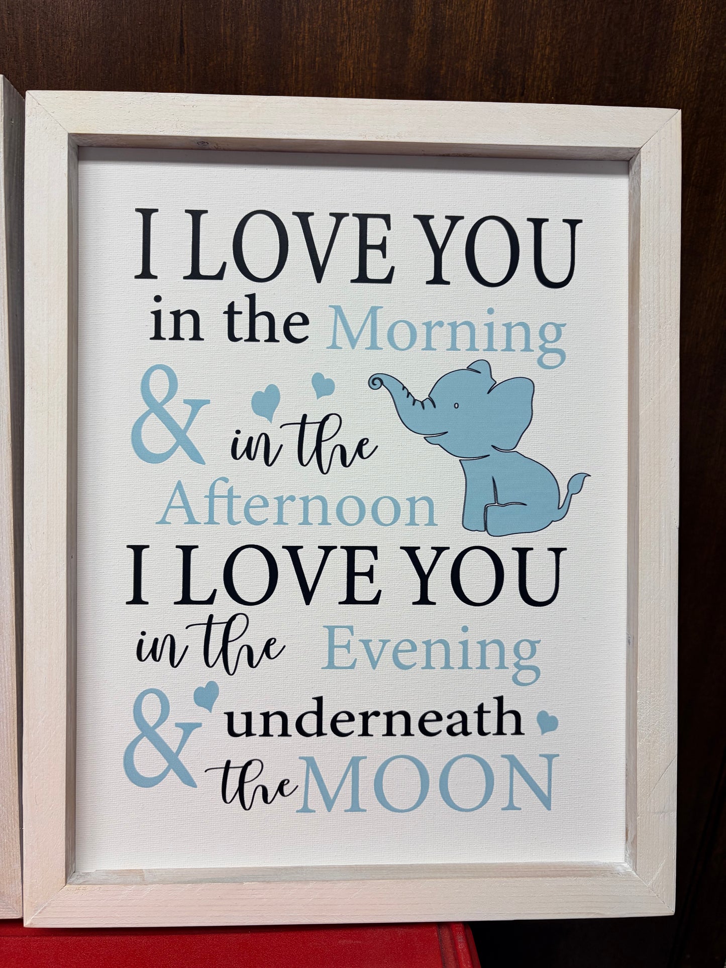 I Love You Nursery Sign
