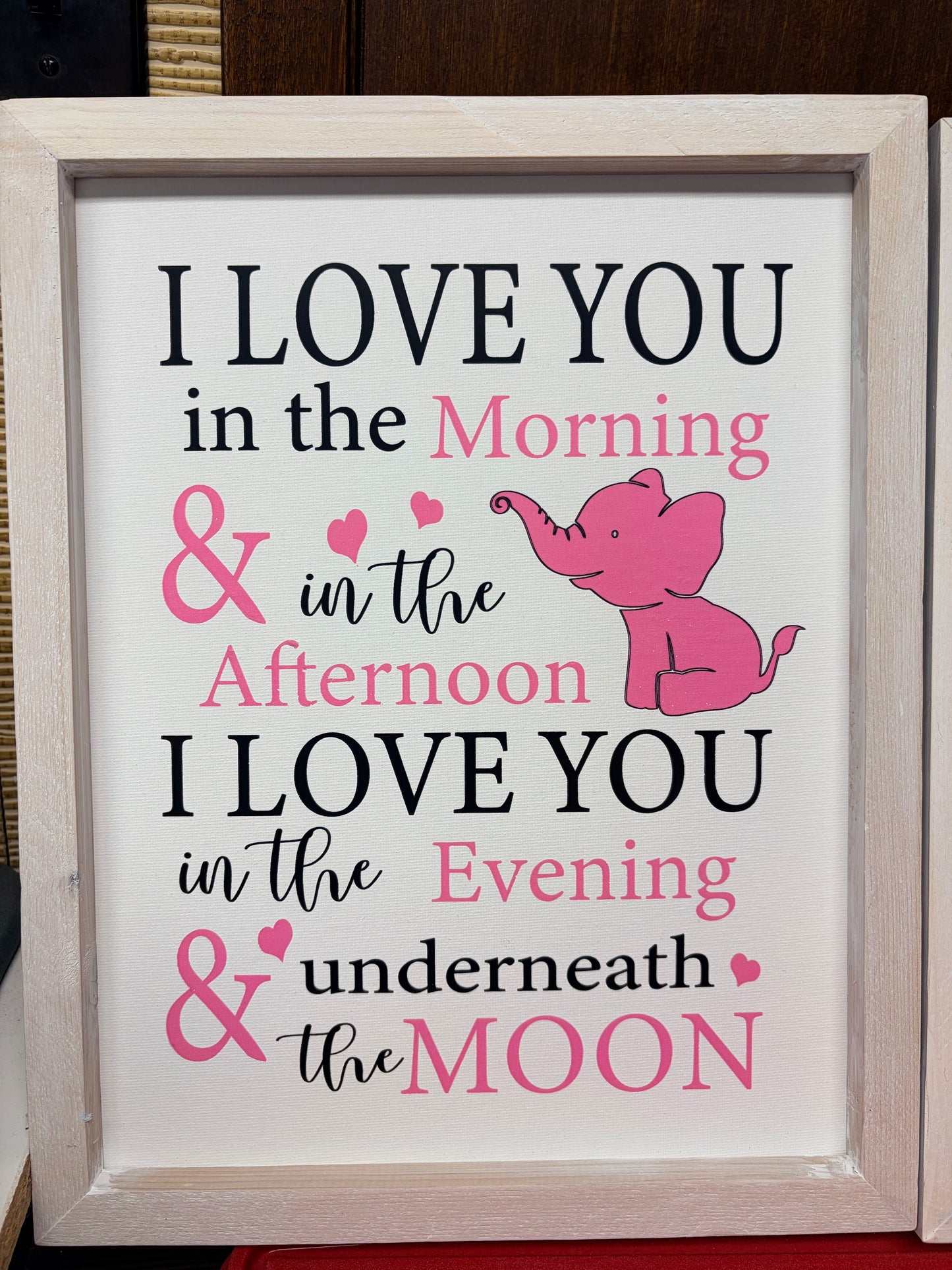 I Love You Nursery Sign