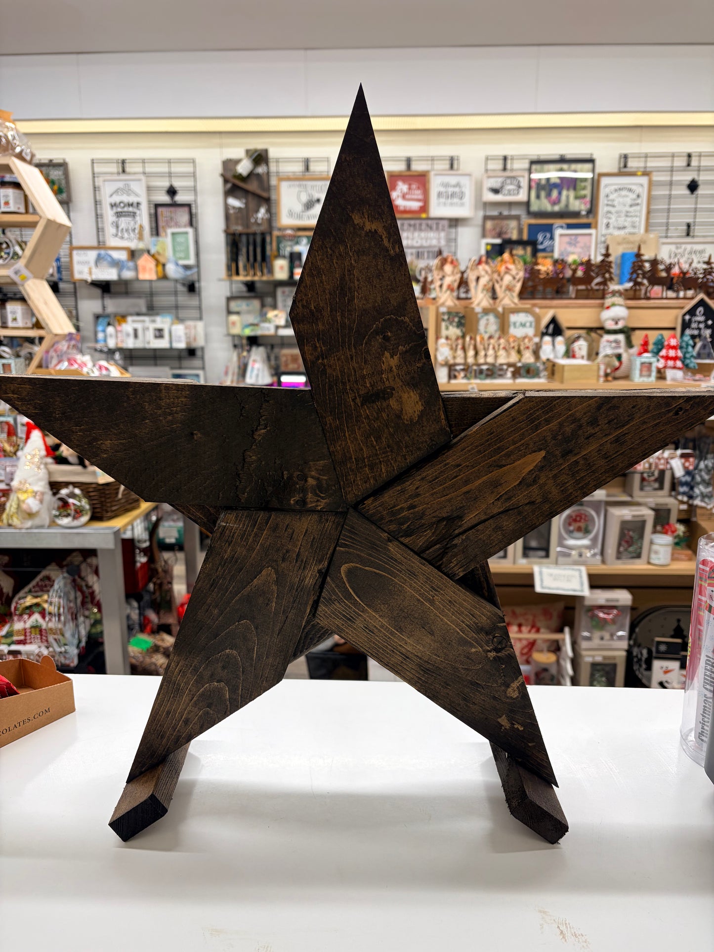 Rustic Wooden Snowflake