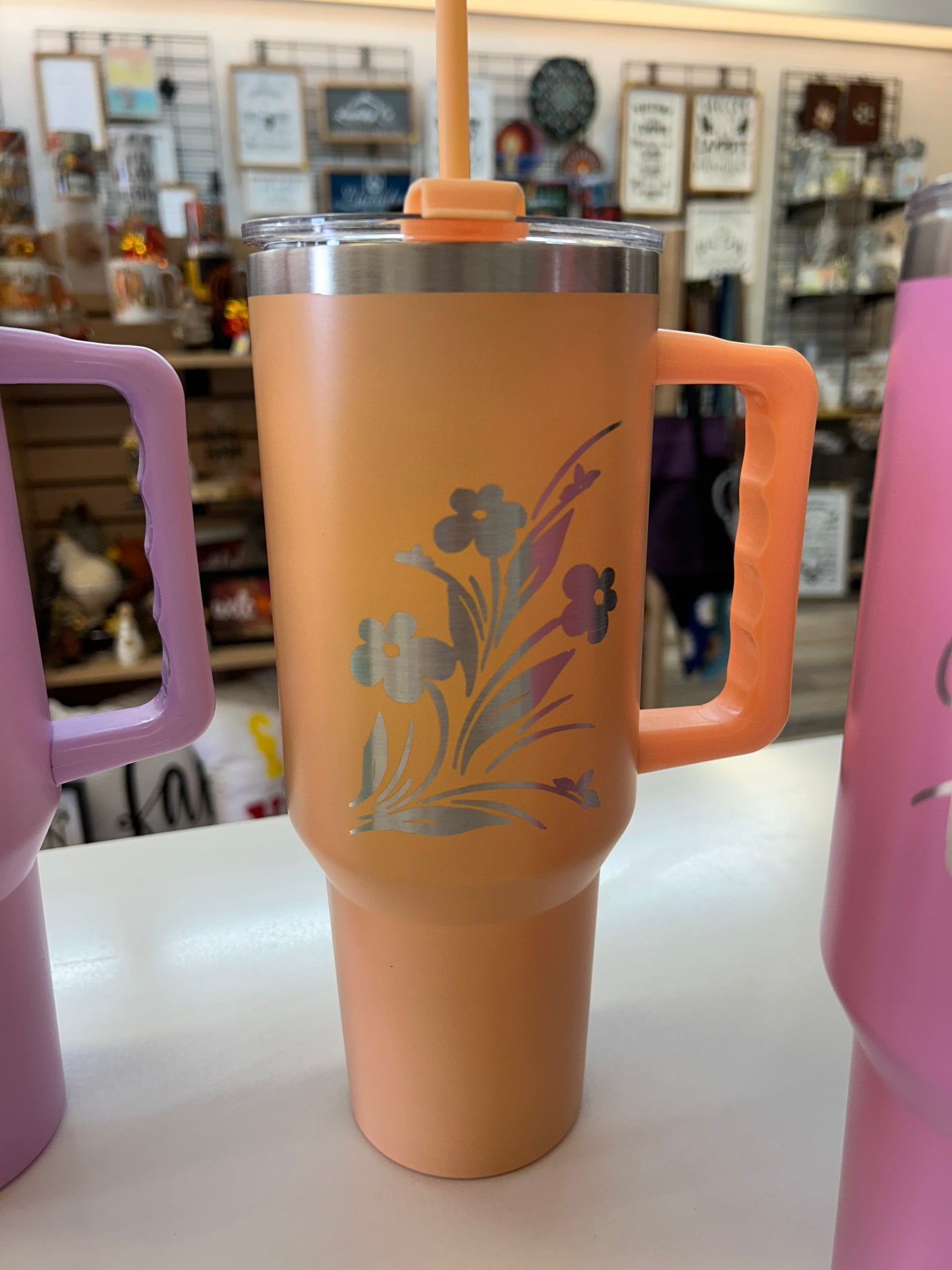 Tumbler 40 oz Etched