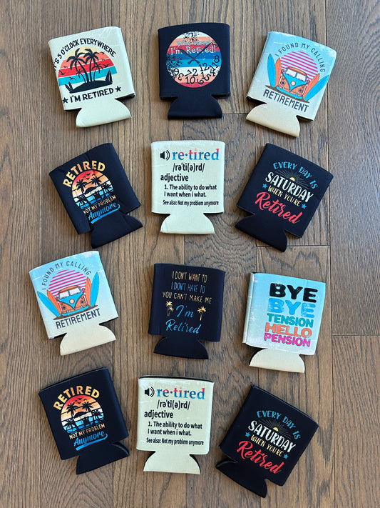Can Koozies - Retired