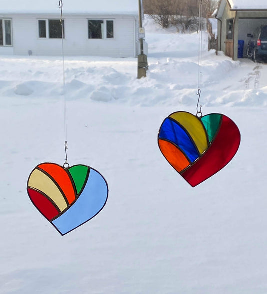 Rainbow Hearts
