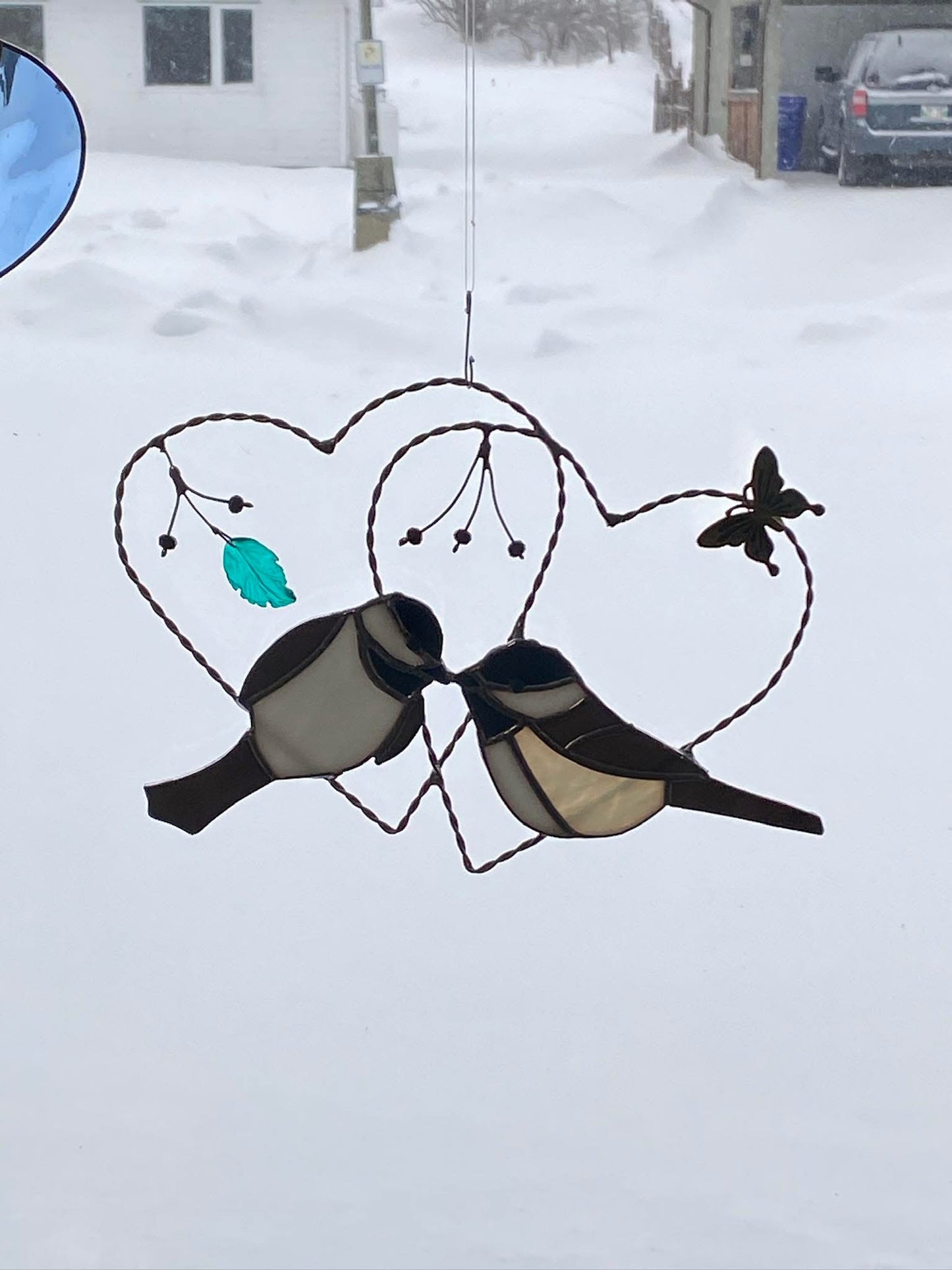Chickadees in 2 Twisted Hearts