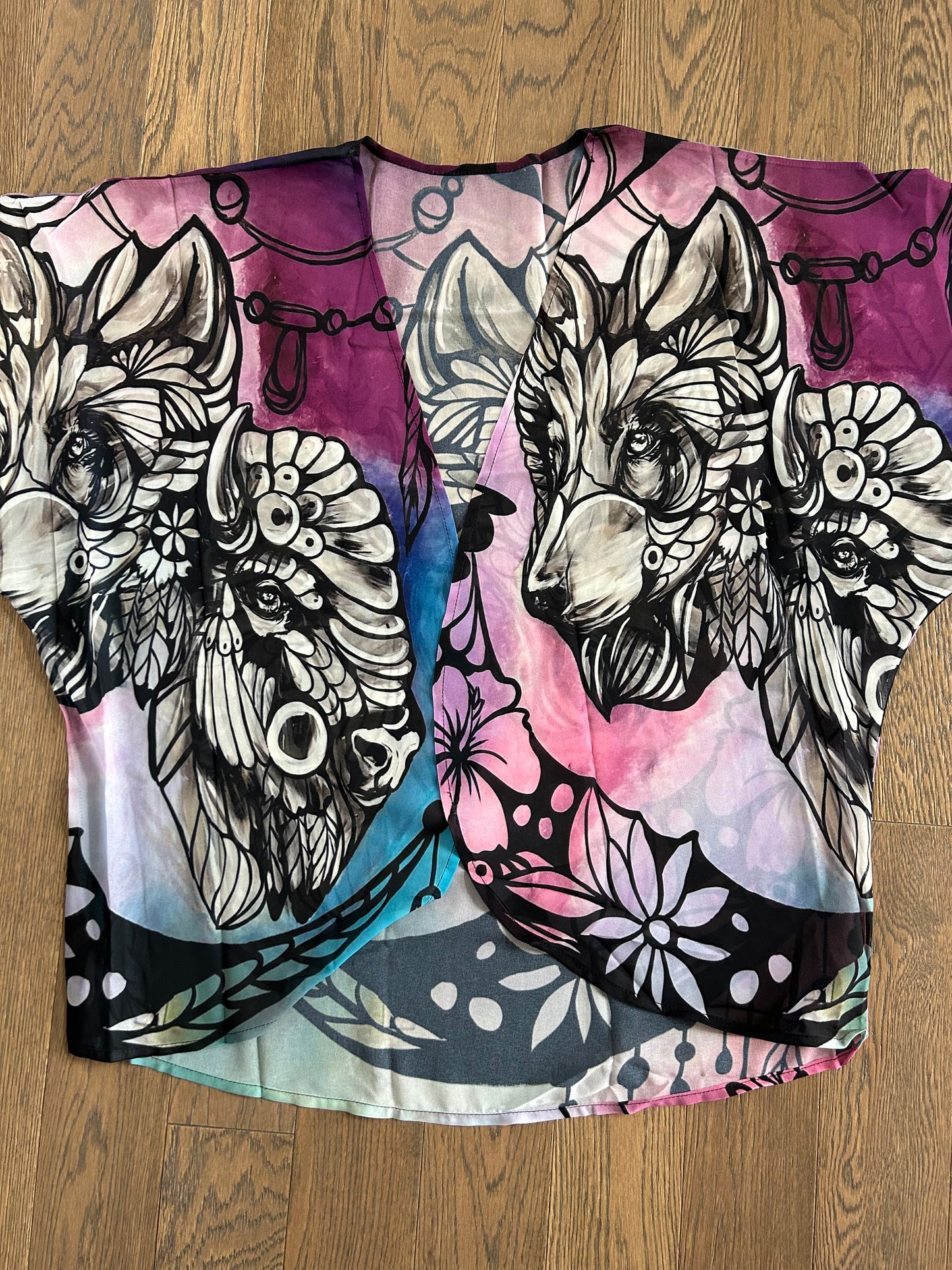 Signature Print Cover-Up Wrap