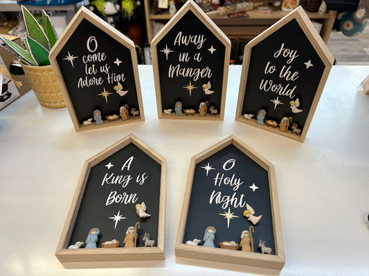 Nativity Scene in a Stable