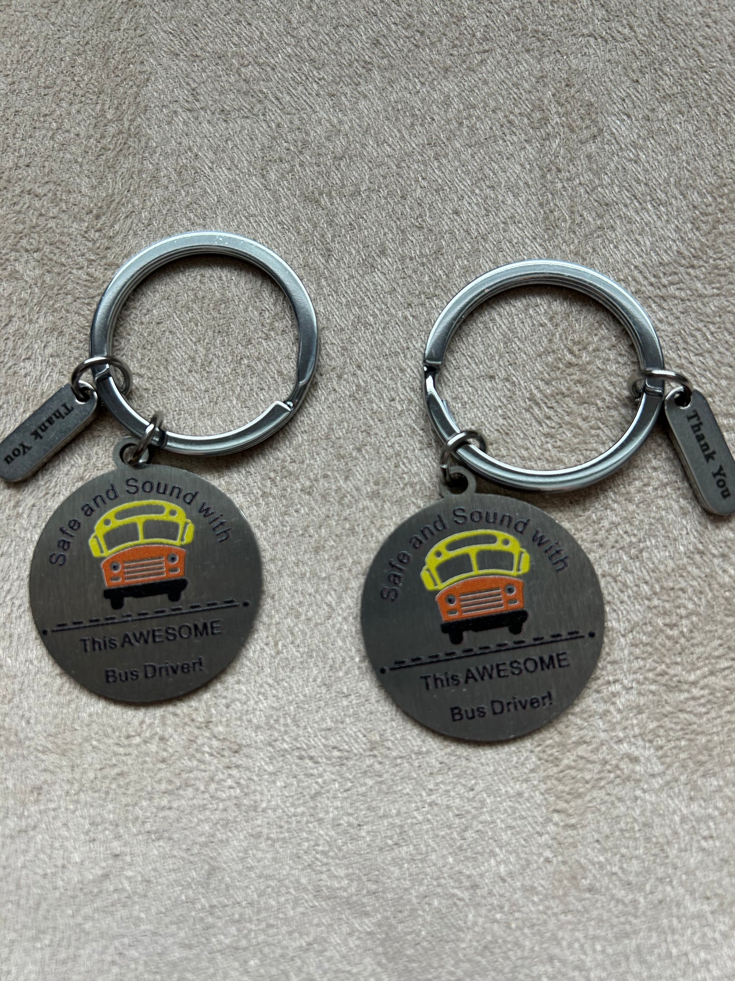 Bus Driver Keychain