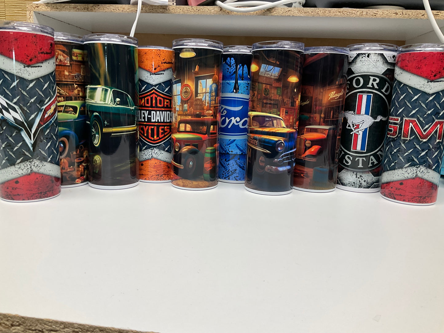 Car Themed Tumblers