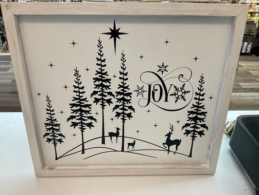 Joy - Christmas Sign
