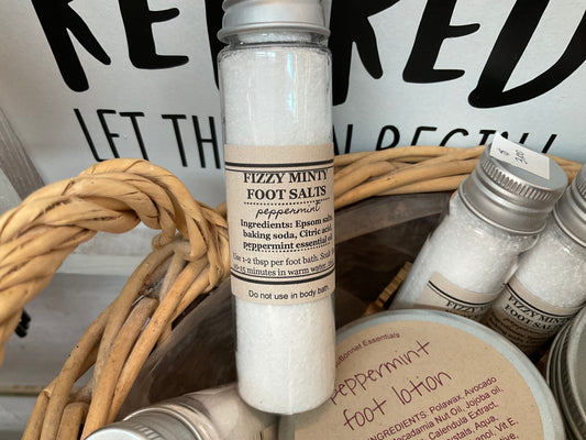 Fizzymint Foot Salts