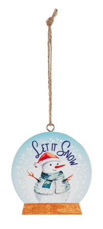 Christmas Block Talk Ornaments