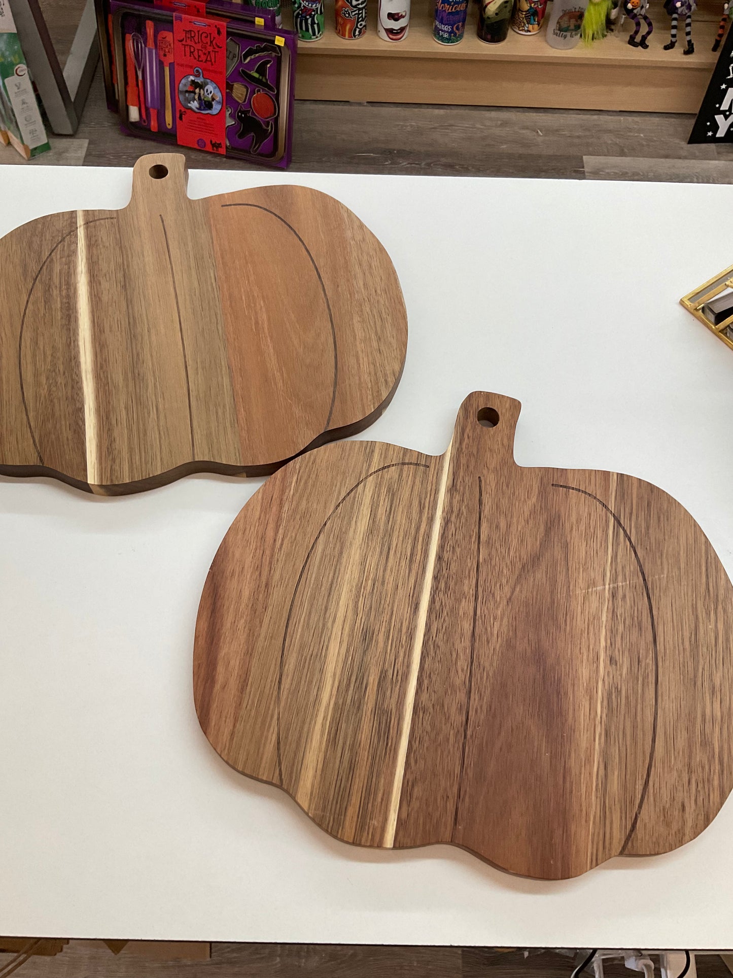 Pumpkin Wood Cutting Board