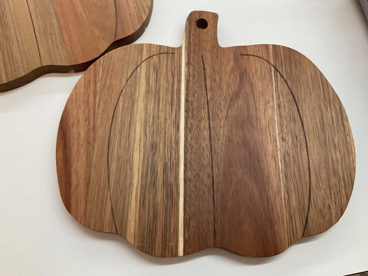 Pumpkin Wood Cutting Board