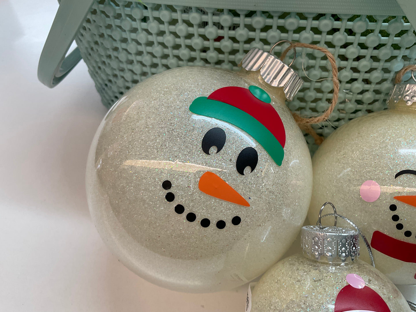 Snowman Ball Ornaments