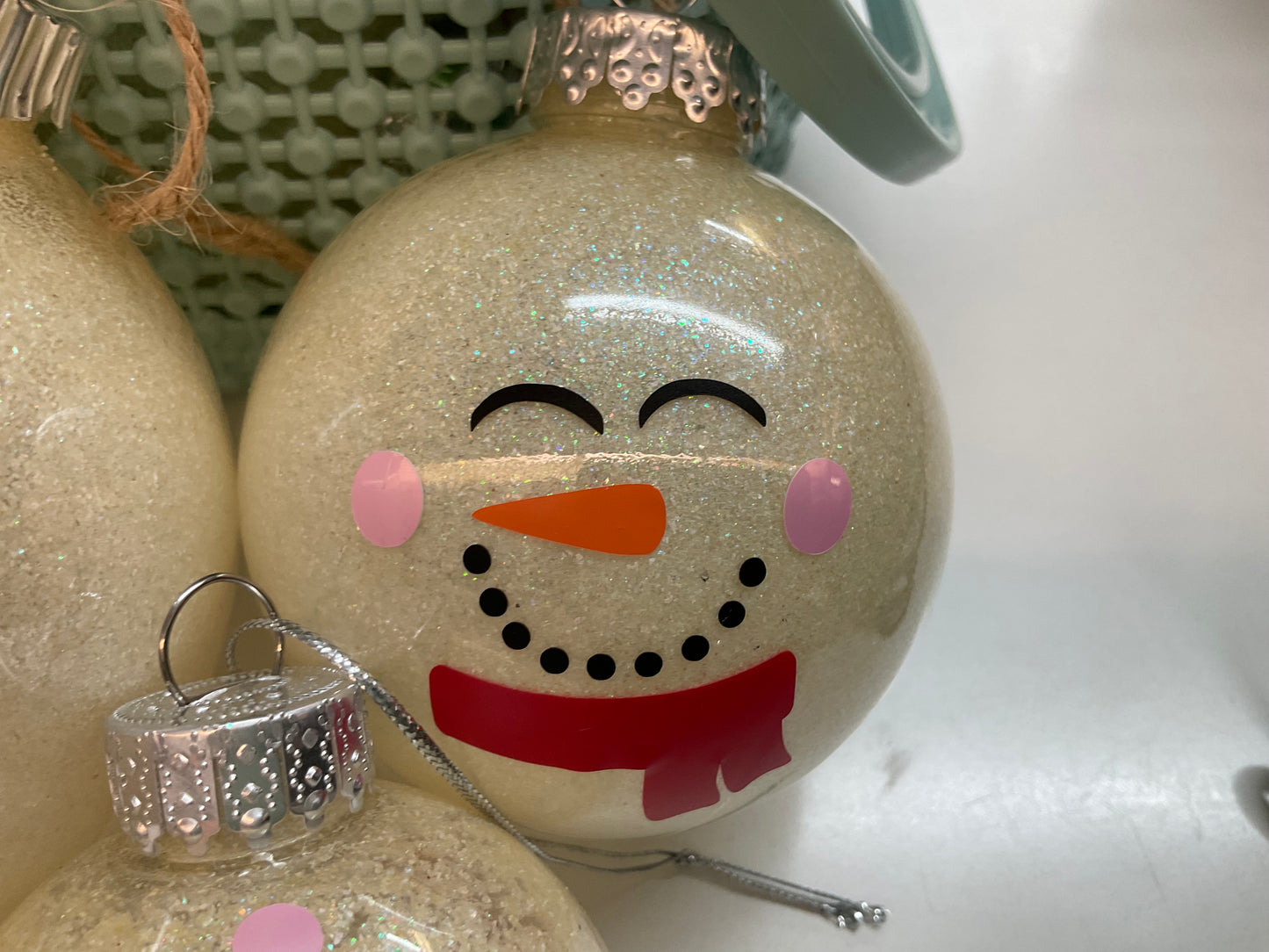 Snowman Ball Ornaments