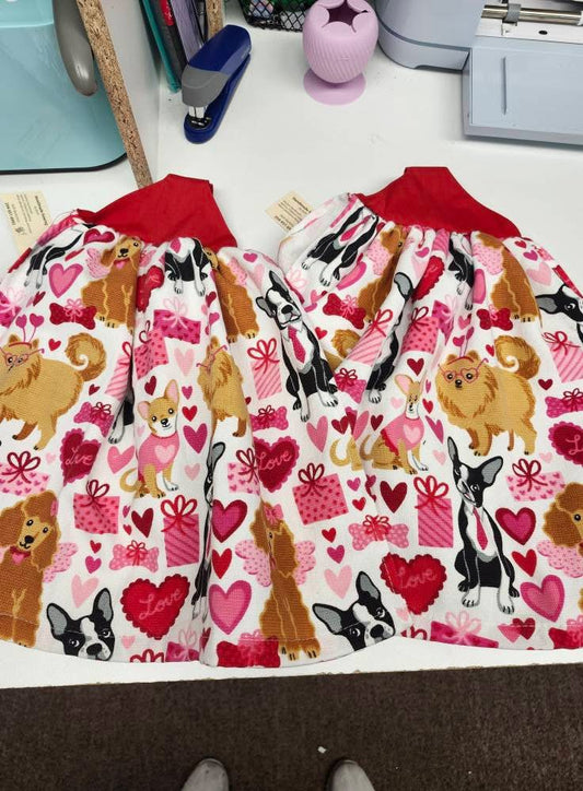Valentine's Day Tea Towels