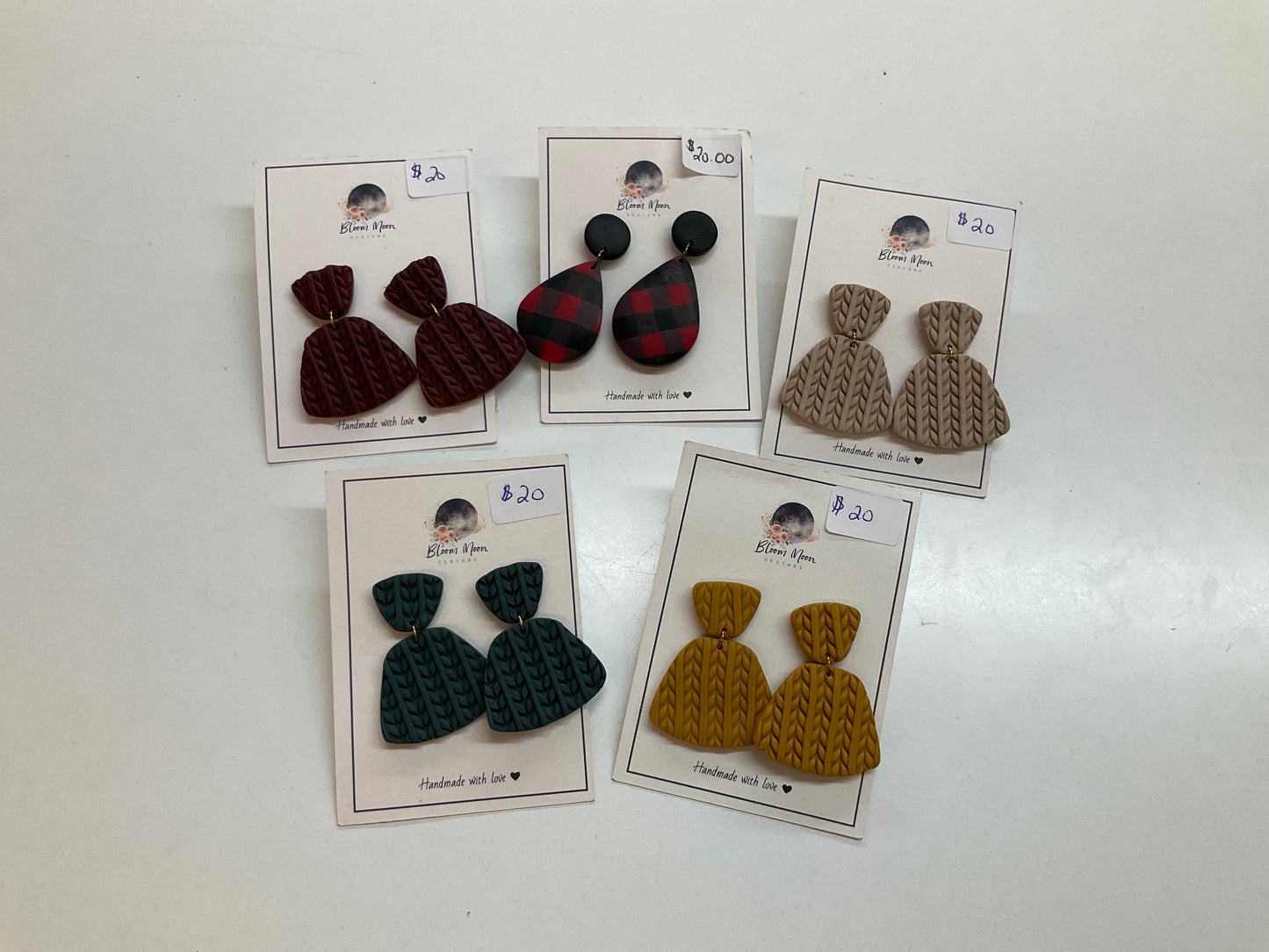 Earrings Bloom Moon Designs