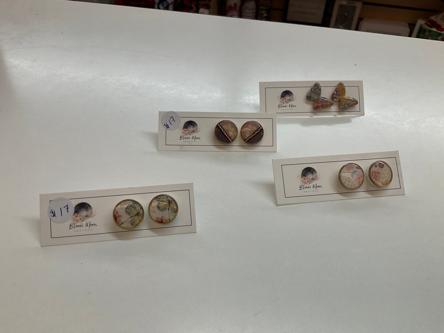 Earrings Bloom Moon Designs