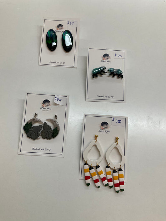 Manitoba Earrings by Bloom Moon Designs